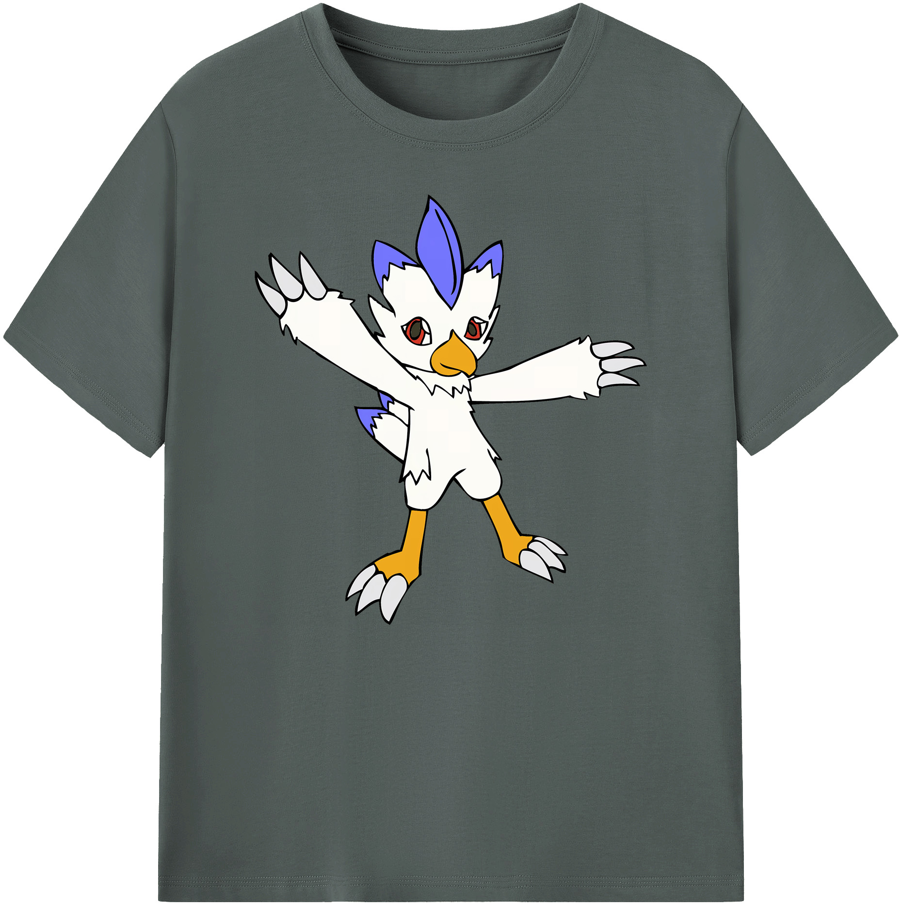 （画像用） Digimon デジタルモンスター/デジモン 綿100％ メンズ半袖Tシャツ｜肌触りやわらか＆通気性